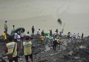 Μιανμάρ – Τουλάχιστον 70 αγνοούμενοι μετά από κατολίσθηση σε ορυχείο νεφρίτη – Ένας νεκρός