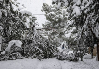 Θεσσαλονίκη – Τα πρώτα χιόνια – Σε ποια σημεία χρειάζονται αντιολισθητικές αλυσίδες