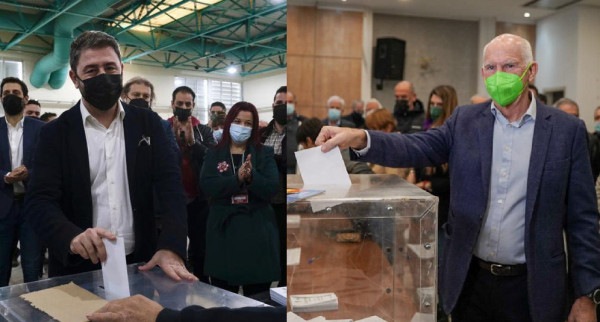 Εκλογές ΚΙΝΑΛ – 67,97% – 32,03% προηγείται ο Ανδρουλάκης στο 94% των ψήφων – Τα αποτελέσματα