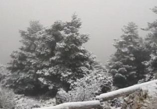 Νέο κύμα κακοκαιρίας – Στα λευκά η Πάρνηθα – Σε ποια σημεία της χώρα χρειάζονται αλυσίδες [Χάρτες]