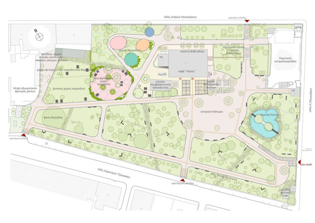 Αλλάζει όψη ο Δημοτικός Κήπος Χανίων