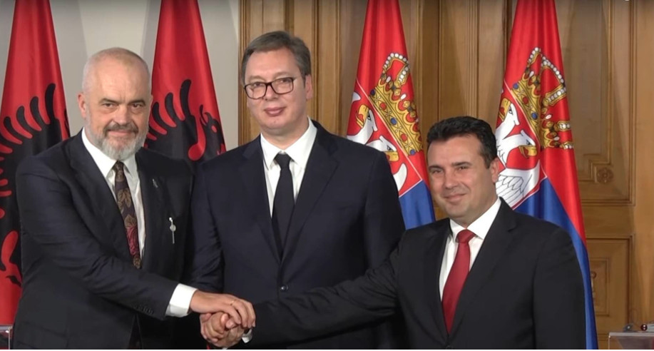 Ανοιχτά Βαλκάνια - Κοινή επιστολή Ράμα, Βούτσιτς και Ζάεφ - Το μήνυμα στην ΕΕ και τα Δυτικά Βαλκάνια