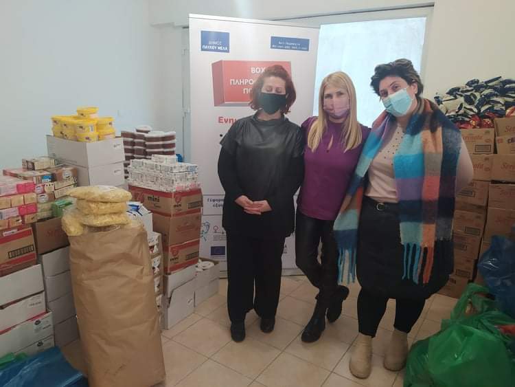 Δήμος Παύλου Μελά-Στήριξη με προϊόντα διατροφής σε παιδιά φτωχών οικογενειών
