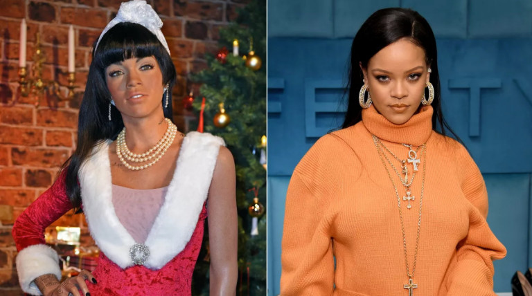 Απογοητεύει το κοινό το κέρινο ομοίωμα της Ριάνα – Δεν της μοιάζει καθόλου γράφουν στο twitter