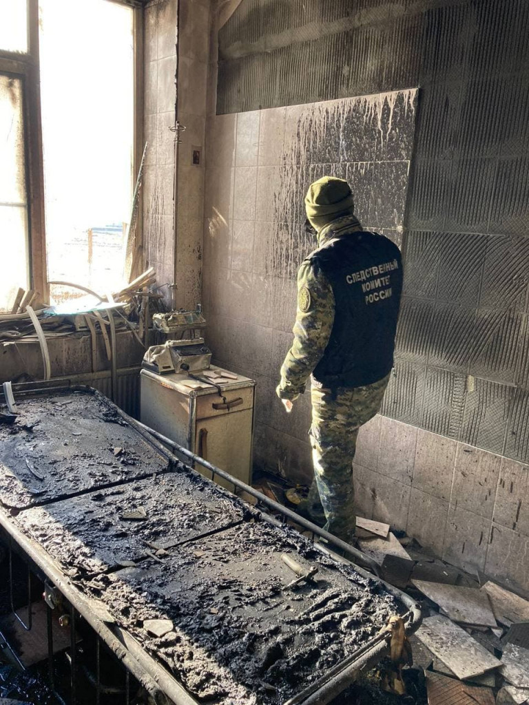 Ρωσία – Δύο νεκροί από πυρκαγιά σε ΜΕΘ στο Αστραχάν
