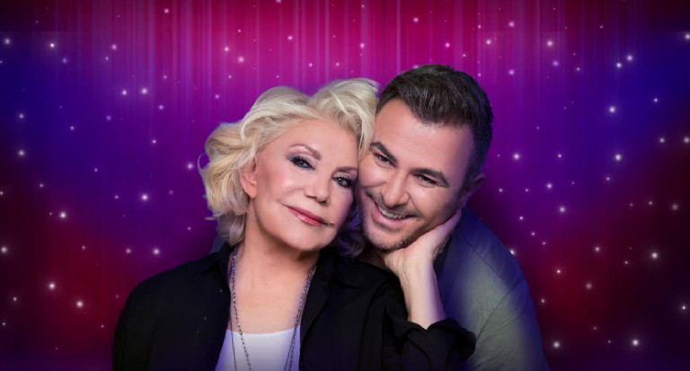 Χριστούγεννα στο MEGA – Ο Αντώνης Ρέμος υποδέχεται την Μαρινέλλα