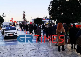 Θεσσαλονίκη – Εκατοντάδες εμβολιασμοί χωρίς ραντεβού στην Αριστοτέλους