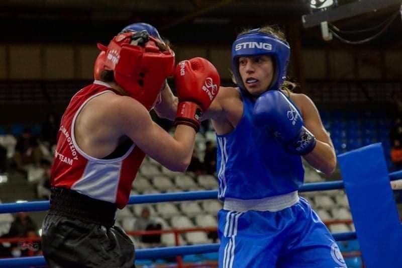 Πυγμαχία – Πρωταθλήτρια Ελλάδας στα 63 κιλά η Όλγα -Παυλίνα Παπαδάτου