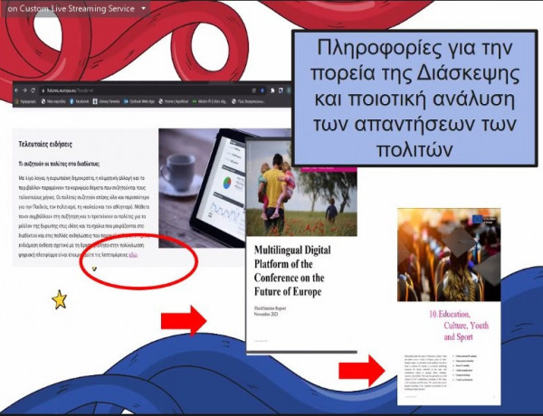 Η Περιφέρεια Κρήτης μετέχει στη Διάσκεψη για το μέλλον της Ευρώπης 