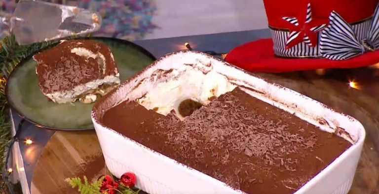 Ο Τίμος Ζαχαράτος φτιάχνει το πιο λαχταριστό τιραμισού