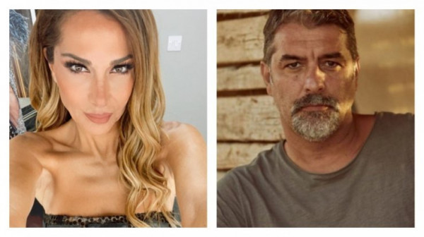 Δέσποινα Βανδή και Βασίλης Μπισμπίκης – Ποζάρουν αγκαλιά στο πρώτο τους εξώφυλλο