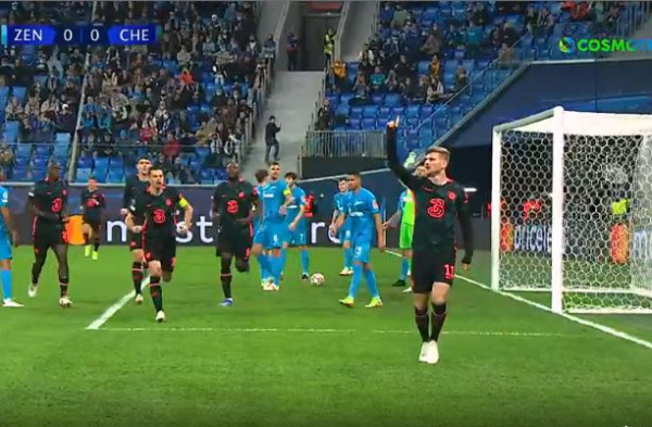 Άνοιξε το σκορ στο δεύτερο λεπτό με Βέρνερ η Τσέλσι