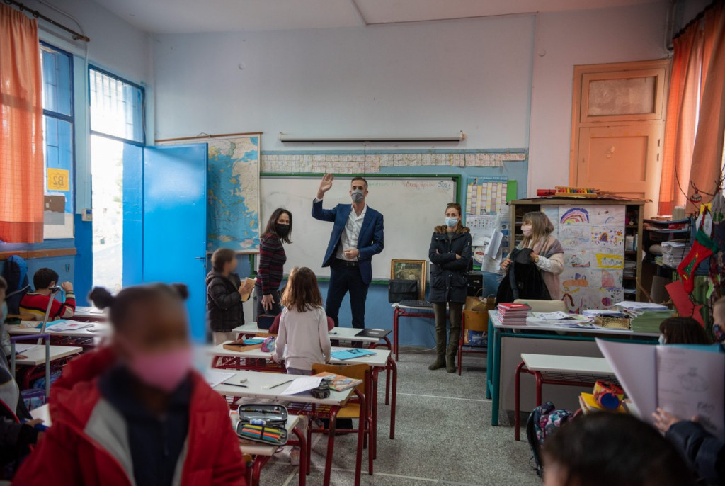 Δήμος Αθηναίων-Αποκαταστάθηκαν πλήρως οι ζημιές στο 102ο Δημοτικό Σχολείο
