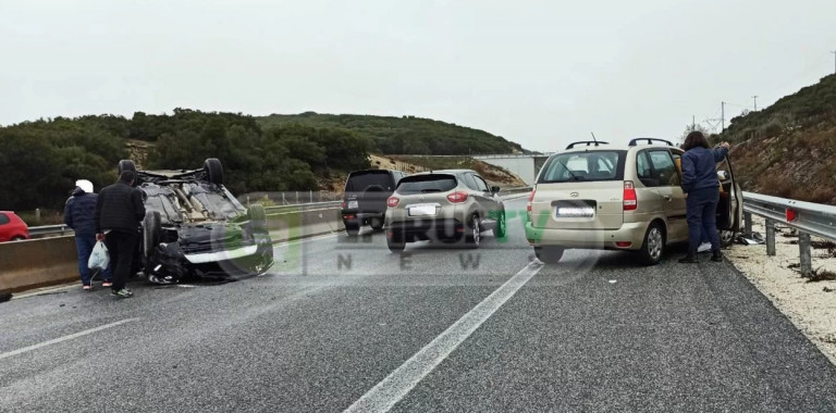 Ιόνια Οδός: Στο νοσοκομείο «Χατζηκώστα» έξι τραυματίες μετά από τροχαίο – Τα δύο παιδιά