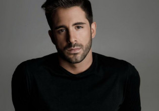 Γιώργος Λιβάνης – Ζευγάρι με μοντέλο του GNTM