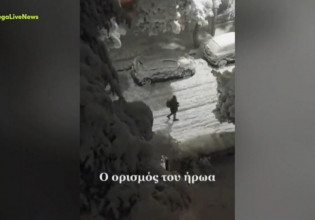 Κακοκαιρία Ελπίδα: Γιατρός περπάτησε πέντε ώρες για να πάει στην εφημερία