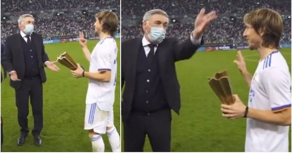 Απίθανο τρολάρισμα Αντσελότι σε Μόντριτς – «Έκανες λάθος μια πάσα»