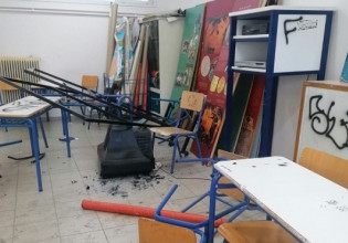 Μεγάλες οι καταστροφές σε Λύκεια του Δήμου Παπάγου-Χολαργού