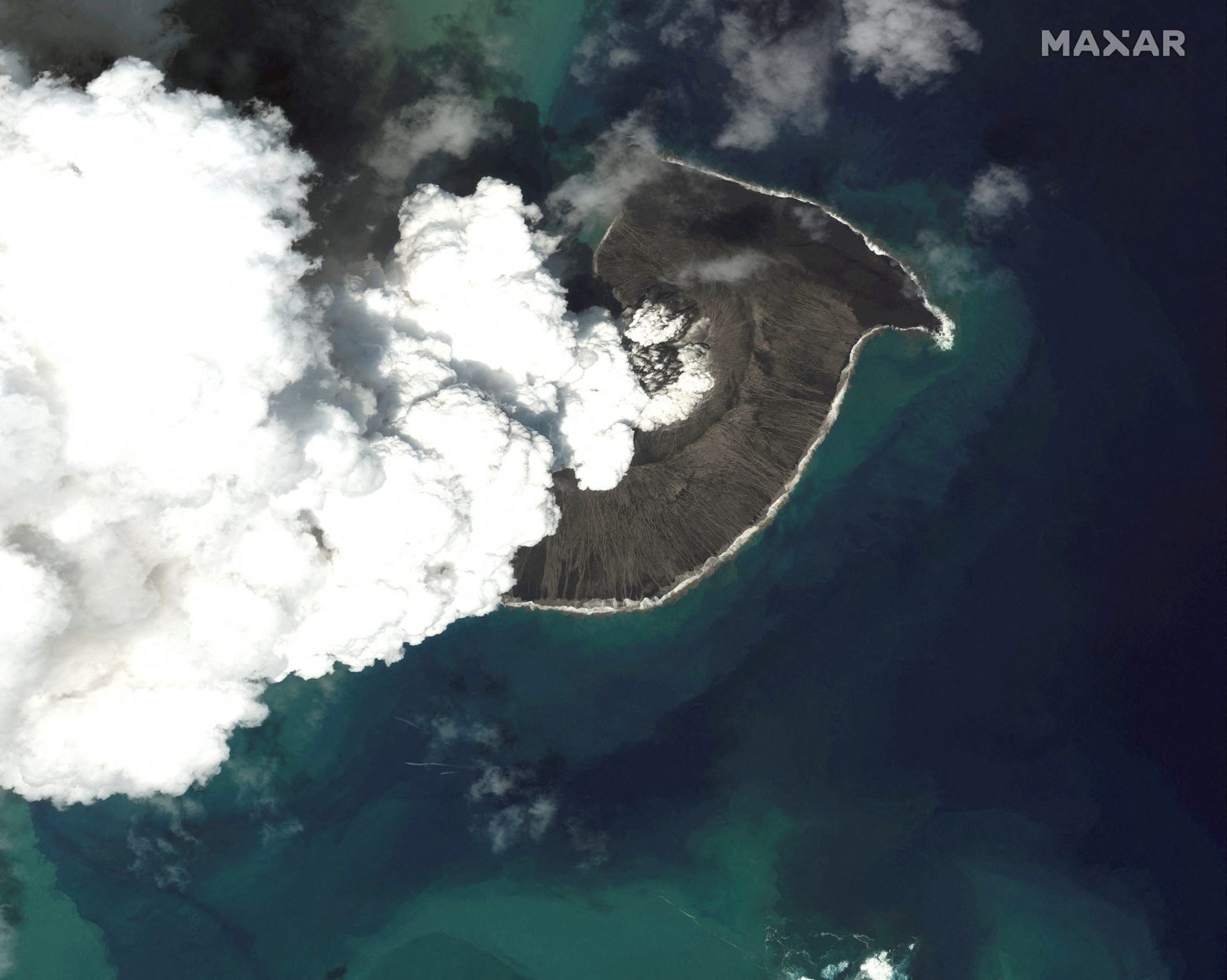 Τόνγκα - Δημιουργήθηκαν πρωτόγνωροι «κυματισμοί» σε όλη την ατμόσφαιρα της Γης από την έκρηξη του ηφαιστείου