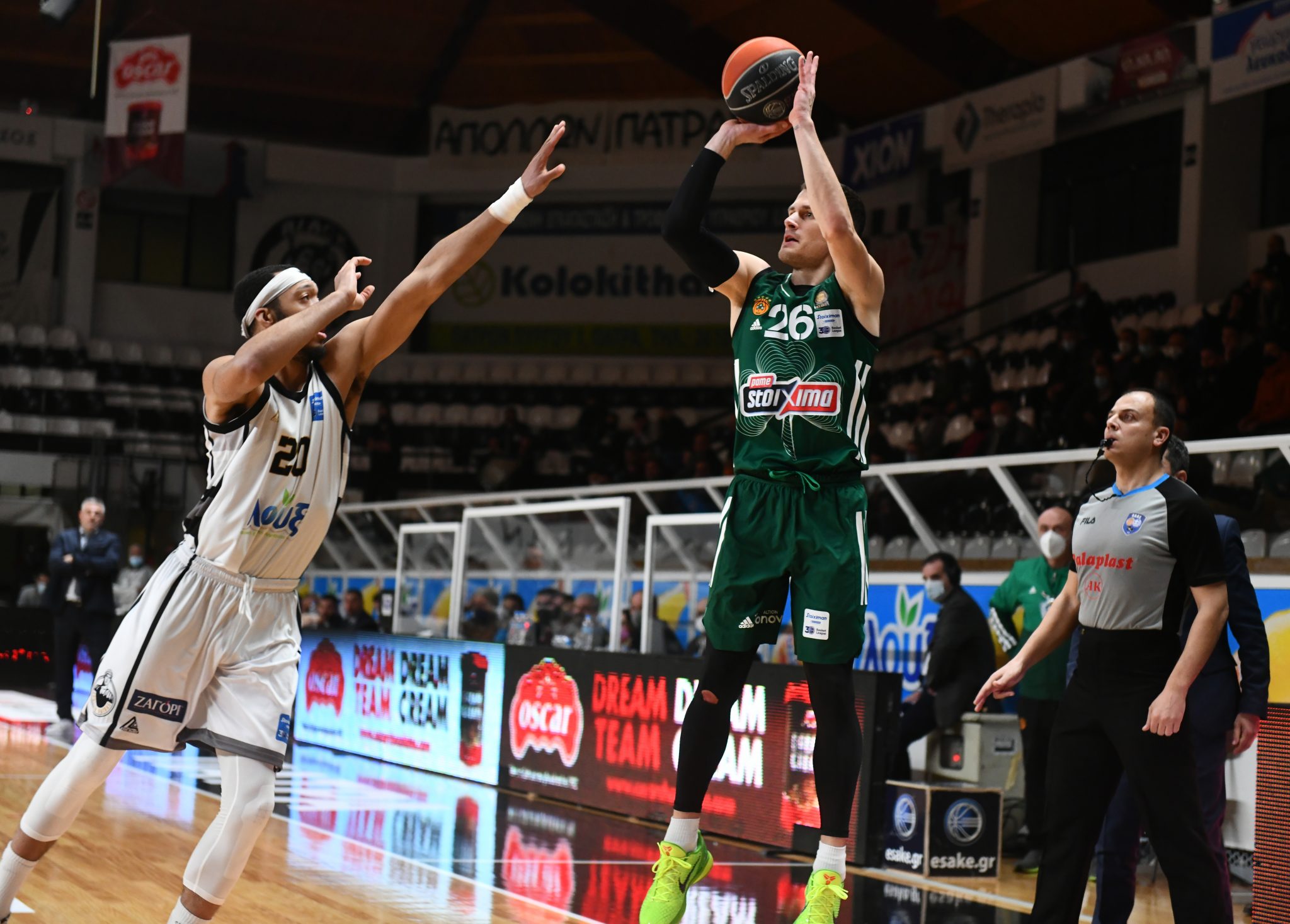 «Περίπατος» του Παναθηναϊκού στην Πάτρα (90-48)