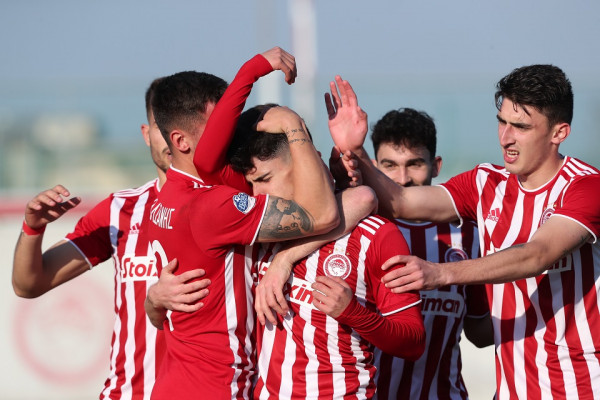 Ολυμπιακός Β-Νίκη Βόλου 2-0: Ερυθρόλευκο σόου στο Ρέντη