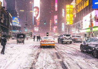 ΗΠΑ: Συναγερμός ενόψει καταιγίδας στις ανατολικές ακτές της χώρας