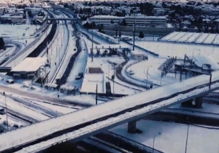 Κακοκαιρία «Ελπίδα»: Αδιανόητες εικόνες ακόμα και σήμερα από την Αττική Οδό – Δείτε το βίντεο