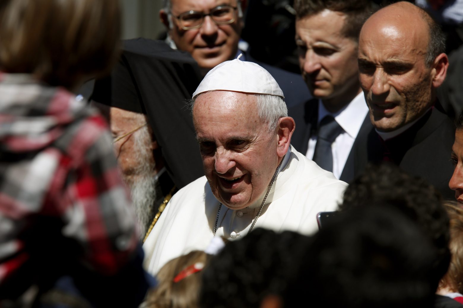 Πάπας Φραγκίσκος - Η ατάκα που είπε στον δημοσιογράφο που τον φωτογράφισε τυχαία στο δισκάδικο