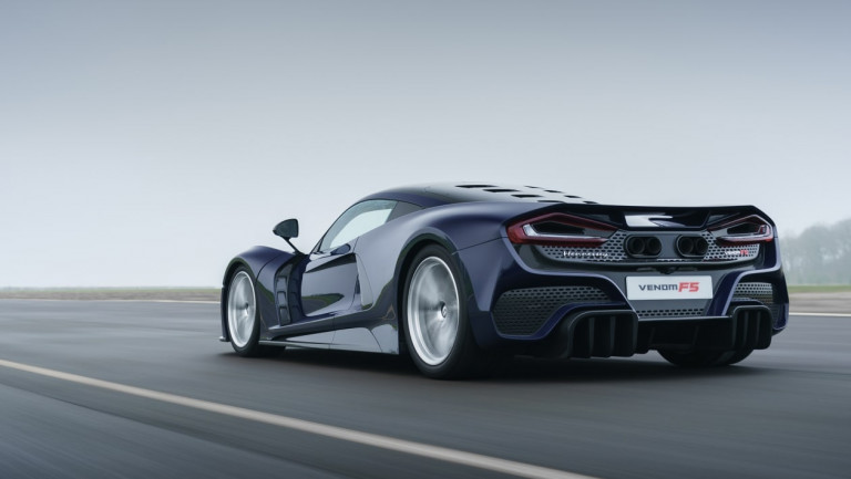 Hennessey Venom F5: Παράσταση νίκης