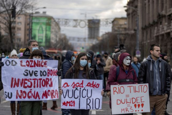 Σερβία – Τρόμαξε η κυβέρνηση από τις αντιδράσεις – Τέλος στην εξόρυξη λιθίου