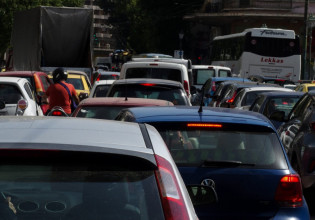 Κίνηση: Στο «κόκκινο» Κηφισός και Κηφισίας λόγω τροχαίων