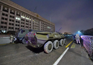 Καζακστάν – Χωρίς διαδίκτυο εν μέσω πρωτοφανών αντικυβερνητικών διαδηλώσεων