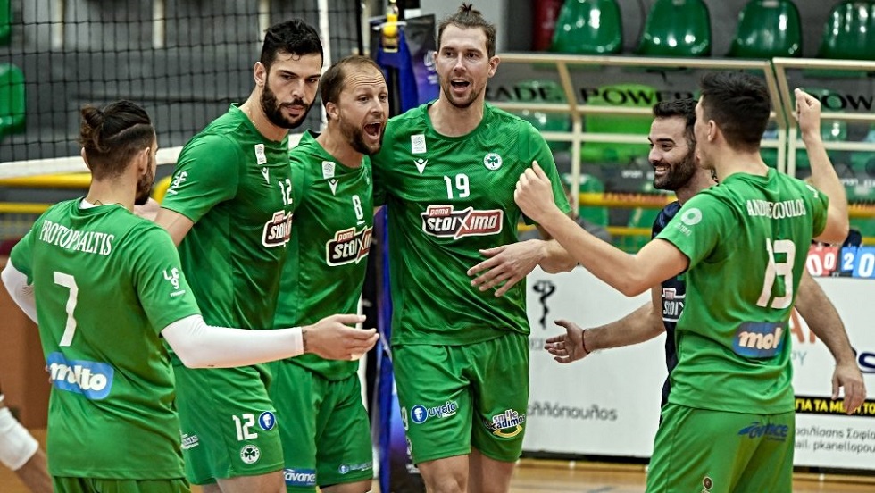 Άλμα πρόκρισης του Παναθηναϊκού (3-1 σετ)