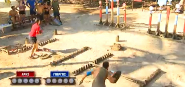 Survivor: O Σοϊλέδης διέλυσε τον Κατσαούνη στον πρώτο του αγώνα