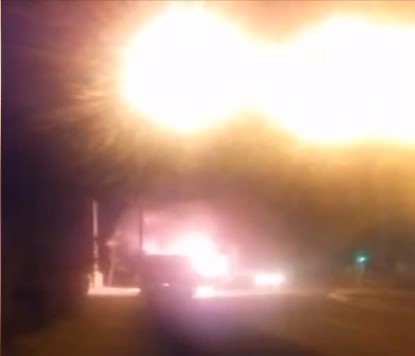 Μαραθώνος: Φωτιά σε λεωφορείο εν κινήσει