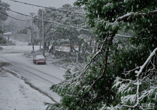 Κακοκαιρία «Διομήδης» – Στην κατάψυξη η χώρα – Βροχές, χιόνια και κρύο