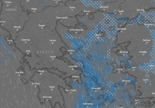 Κακοκαιρία «Ελπίδα»: Δείτε live την πορεία της[Χάρτης]