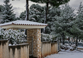 Κακοκαιρία «Ελπίδα»: Στους -17,1 βαθμούς Κελσίου έπεσε η θερμοκρασία στον Νέο Καύκασο