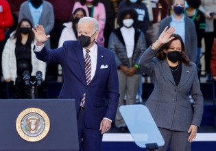 ΗΠΑ – Υποψήφιος ξανά το 2024 ο Μπάιντεν μαζί με την Κάμαλα Χάρις