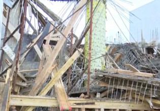 Γέρακας – Οικοδομή κατέρρευσε σαν χάρτινος πύργος