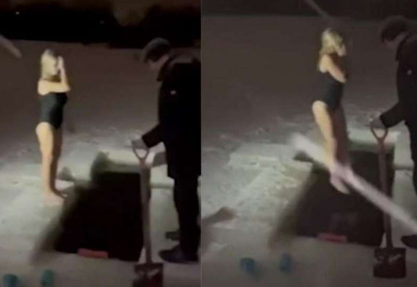 Ρωσία: Μητέρα βούτηξε για τα Θεοφάνεια και παρασύρθηκε από ρεύμα [Σκληρές εικόνες]