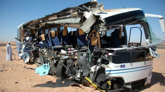 Αίγυπτος - Πολύνεκρο τροχαίο στο Σινά - Συγκρούστηκαν δύο λεωφορεία | in.gr
