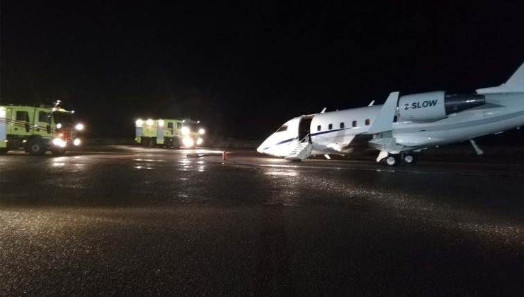 Ηράκλειο: Συναγερμός στο αεροδρόμιο τα ξημερώματα – Πρόβλημα με την προσγείωση ιδιωτικού αεροσκάφους