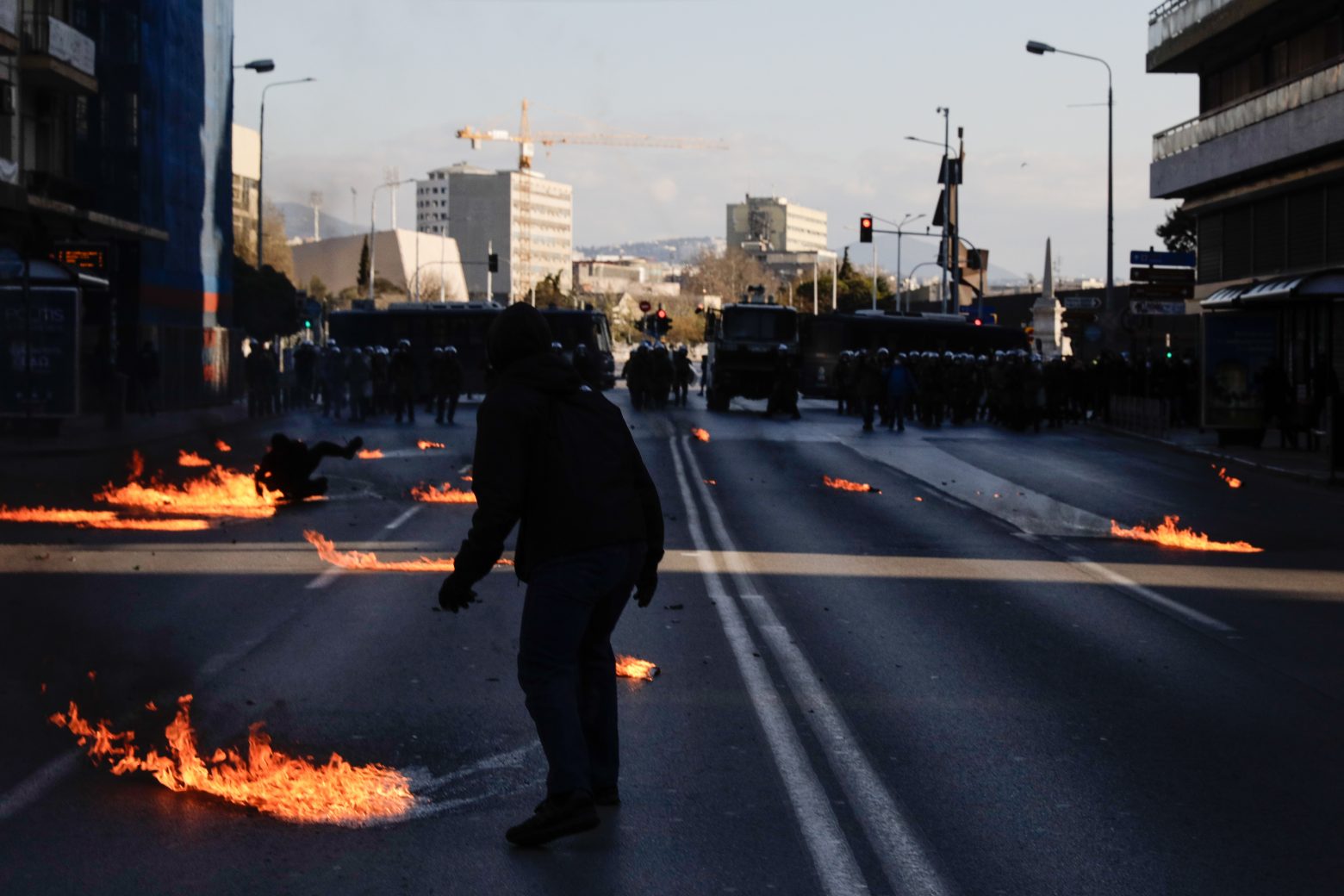 Θεσσαλονίκη - Δύο συλλήψεις και 30 προσαγωγές μετά τα επεισόδια