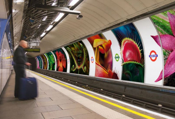 Σε πράσινο πλανήτη μετατράπηκε σταθμός του Λονδίνου