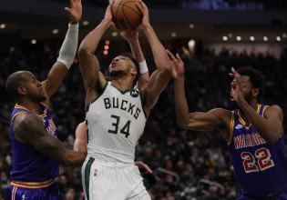 Ο… τριπλός Γιάννης και η παρέα του ισοπέδωσαν τους Γουόριορς (118-99)