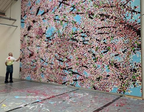 Οι «Ανθισμένες κερασιές» του Ντάμιεν Χιρστ θα ταξιδέψουν στο Τόκυο