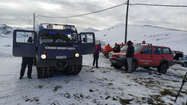 Άρτα: Αγνοούμενος ορειβάτης καταγράφει με το κινητό του τη διάσωσή του