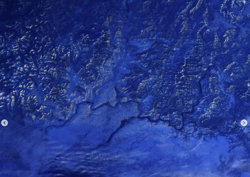 Βόρεια Αμερική - Πώς φαίνεται χιονισμένη από το Διάστημα, μοναδικές εικόνες από αστροναύτη