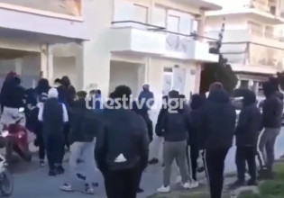 Επεισόδια με ακροδεξιούς έξω από σχολείο στη Θεσσαλονίκη